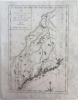 The Province of Maine, from the best Authorities 1795