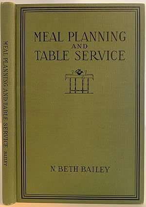 Seller image for Meal Planning and Table Serivce in the American Home for sale by Sandra L. Hoekstra Bookseller