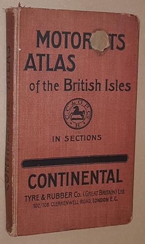 Motorists Atlas of the British Isles in sections: 1 key map and 43 sectional maps