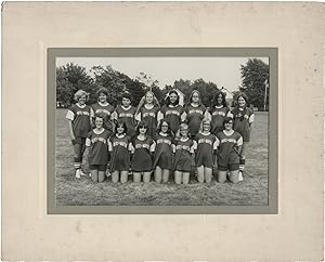 Two original photographs of Ohio girl's softball teams, circa 1970s