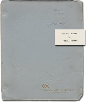 'Night Mother (Agency script for the 1982 play)