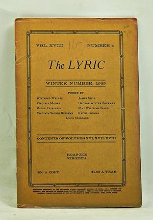 The Lyric, Volume 18, Number 4 (Winter, 1939)