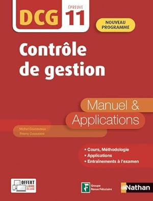 DCG ; épreuve 11 ; contrôle de gestion (édition 2019)