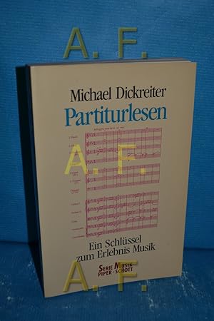 Bild des Verkufers fr Partiturlesen : Ein Schlssel zum Erlebnis Musik. zum Verkauf von Antiquarische Fundgrube e.U.