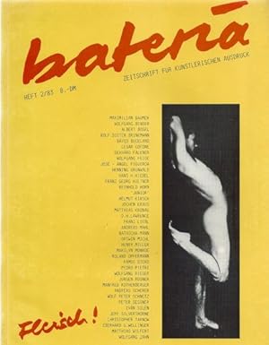 Bateria. Zeitschrift für künstlerischen Ausdruck. Heft 2/1983, Fleisch!