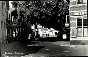 Bild des Verkufers fr Ansichtskarte / Postkarte Ouddorp Goeree-Overflakkee Sdholland, Weststraat zum Verkauf von akpool GmbH