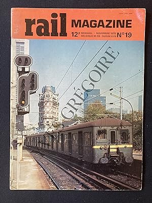 RAIL MAGAZINE-N°19-NOVEMBRE 1978