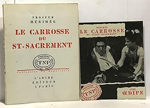 Seller image for Le carrosse du St-Sacrement - TNP thtre national populaire collection du rpertoire for sale by crealivres
