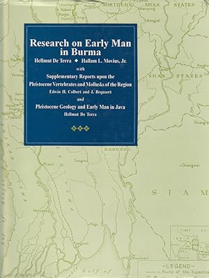 Research on Early Man in Burma.