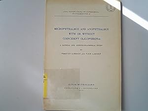 Imagen del vendedor de Microphthalmos and anophthalmos with or without coincident oligophrenia : a clinical and genetic-statistical study. Acta psychiatrica et neurologica Scandinavica. Suppl. 56. a la venta por Antiquariat Bookfarm