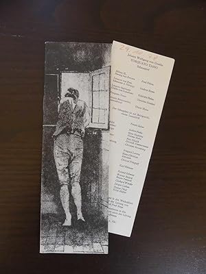 Seller image for Programmheft Deutsches Theater Berlin 1975/76. TORQUATO TASSO von Goethe. Regie: Friedo Solter, Bhnenbild/ Kostme: Jochen Finke. 91. Spielzeit. for sale by Antiquariat Maralt