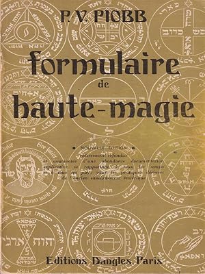 Imagen del vendedor de Formulaire de haute-magie a la venta por Librodifaccia