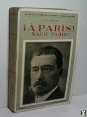 Immagine del venditore per  PARS! (NACH PARIS) venduto da Librera Maestro Gozalbo