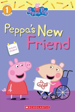 Seller image for Peppa's New Friend (Peppa Pig Level 1 Reader with Stickers) (Paperback) for sale by AussieBookSeller