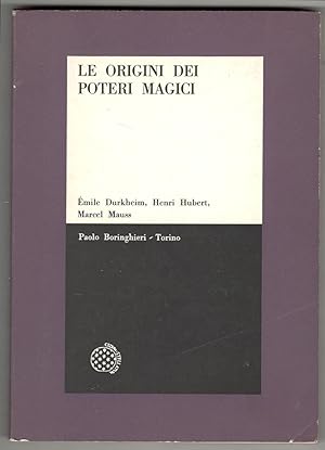 Seller image for Le origini dei poteri magici for sale by Libreria antiquaria Atlantis (ALAI-ILAB)