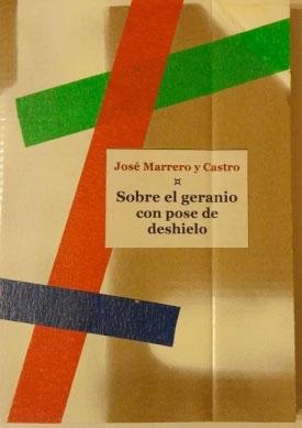 Seller image for Sobre el geranio con pose de deshielo. for sale by ARREBATO LIBROS