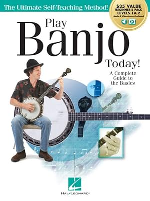 Seller image for Play Banjo Today! : Beginner's Pack Levels 1 & 2: A Complete Guide to the Basics for sale by GreatBookPrices