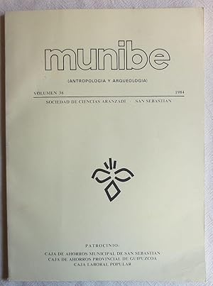 Munibe (Antropología y arqueología) Vol. 36