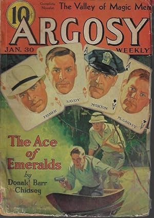 Seller image for ARGOSY Weekly: January, Jan. 30, 1937 ("Seven Worlds to Conquer") for sale by Books from the Crypt