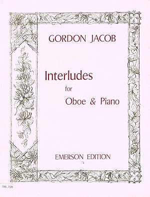 Interludes For Oboe & Piano : Emerson Edition :