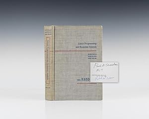 Image du vendeur pour Linear Programming and Economic Analysis. mis en vente par Raptis Rare Books