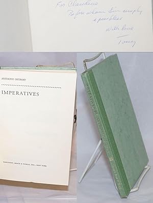 Imagen del vendedor de Imperatives [signed] a la venta por Bolerium Books Inc.