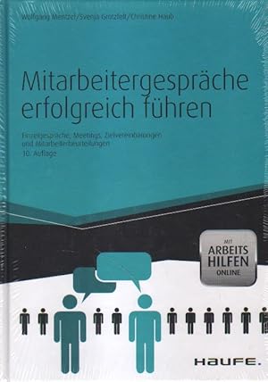 Image du vendeur pour Mitarbeitergesprche erfolgreich fhren - mit Arbeitshilfen online: Einzelgesprche, Meetings, Zielvereinbarungen und Mitarbeiterbeurteilungen. mis en vente par Versandantiquariat Boller