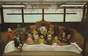 Kermit The Frog The Muppets Show 1977 Weymouth Sand Model Signed Postcard