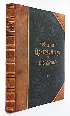 Philip's General Atlas of the World. A series of new and authentic maps engraved from original dr...