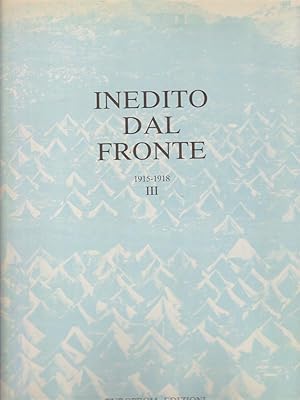 Seller image for Inedito dal fronte vol III for sale by Librodifaccia