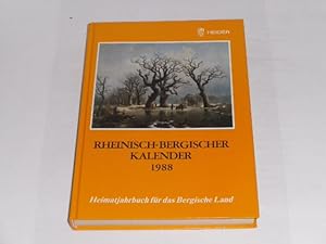 Bild des Verkufers fr Rheinisch-Bergischer Kalender 1988. Heimatbuch fr das Bergische Land. zum Verkauf von Der-Philo-soph