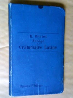 Seller image for Abrg de grammaire latine, septime dition for sale by Claudine Bouvier