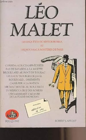 Seller image for Les enqutes de Nestor Burma et les nouveaux mystres de Paris - collection "Bouquins" Tome 2 for sale by Le-Livre