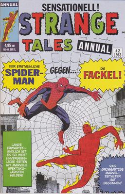 Strange Tales Annual # 2 Die Fackel auf der Fährte von Spider-Man
