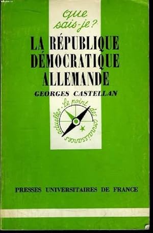 Bild des Verkufers fr Que sais-je? N 964 La Rpublique Dmocratique Allemande zum Verkauf von Le-Livre