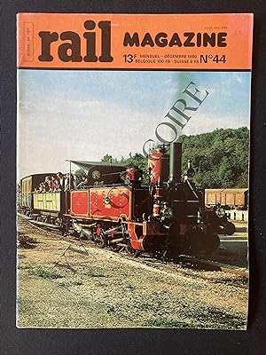 RAIL MAGAZINE-N°44-DECEMBRE 1980