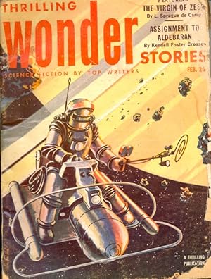 Imagen del vendedor de Thrilling Wonder Stories: February 1953 a la venta por Ziesings