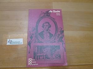 Seller image for Marquis de Sade in Selbstzeugnissen und Bilddokumenten. Walter Lennig. [Zeittafel, Zeugnisse u. Bibliographie: Helmut Riege] / rowohlts monographien ; 108 for sale by Antiquariat im Kaiserviertel | Wimbauer Buchversand
