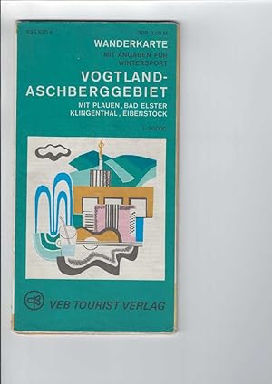 Wanderkarte Vogtland - Aschberggebiet. Maßstab: 1 : 50 000, Mit Angaben für Wintersport.