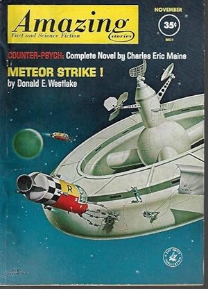 Image du vendeur pour AMAZING Stories: November, Nov. 1961 mis en vente par Books from the Crypt