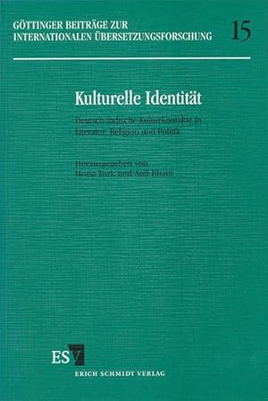 Seller image for Kulturelle Identitt: Deutsch-indische Kulturkontakte in Literatur, Religion und Politik. (Gttinger Beitrge zur Internationalen bersetzungsforschung (GB), Band 15) for sale by Antiquariat Bookfarm