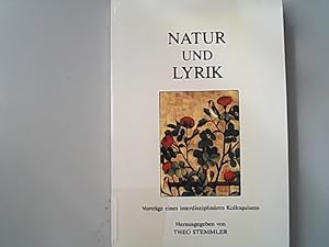 Bild des Verkufers fr Natur und Lyrik: 4. Kolloquium der Forschungsstelle fr europische Lyrik des Mittelalters. zum Verkauf von Antiquariat Bookfarm