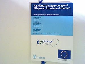 Bild des Verkufers fr Handbuch der Betreuung und Pflege von Alzheimer-Patienten zum Verkauf von ANTIQUARIAT FRDEBUCH Inh.Michael Simon