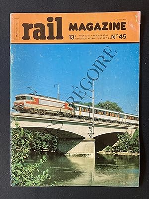 RAIL MAGAZINE-N°45-JANVIER 1981