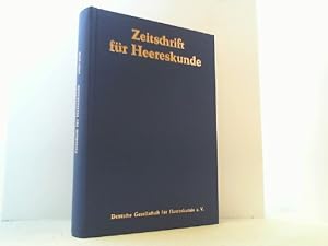 Seller image for Zeitschrift fr Heereskunde. Jahrgnge 1969 bis 1970 in einem Band. Nachdruck. for sale by Antiquariat Uwe Berg