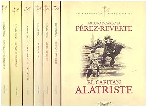 Imagen del vendedor de Las aventuras del Capitn Alatriste (obra completa, los 7 volmenes, primera edicin) a la venta por Librera Dilogo