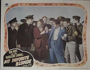 Seller image for My Favorite Blonde Lobby Card for sale by AcornBooksNH