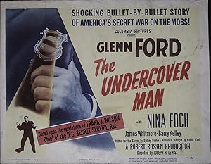 Seller image for The Undercover Man Lobby Title Card for sale by AcornBooksNH