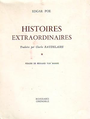 Image du vendeur pour Histoires extraordinaires en 2 volumes mis en vente par Le Petit Livraire