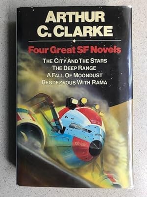 Seller image for Four Great Science Fiction Novels; The City And The Stars; The Deep Range; A Fall Of Moondust; Rendezvous With Rama for sale by Weysprings Books, IOBA, PBFA